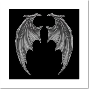 Demon Wings Posters and Art